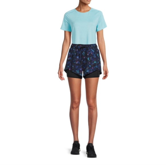 Avia Women's Running Shorts with Biker Liner - Picture 3 of 9